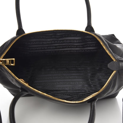 Prada Saffiano Tessuto Nylon Tote Nero Black 6 of 8
