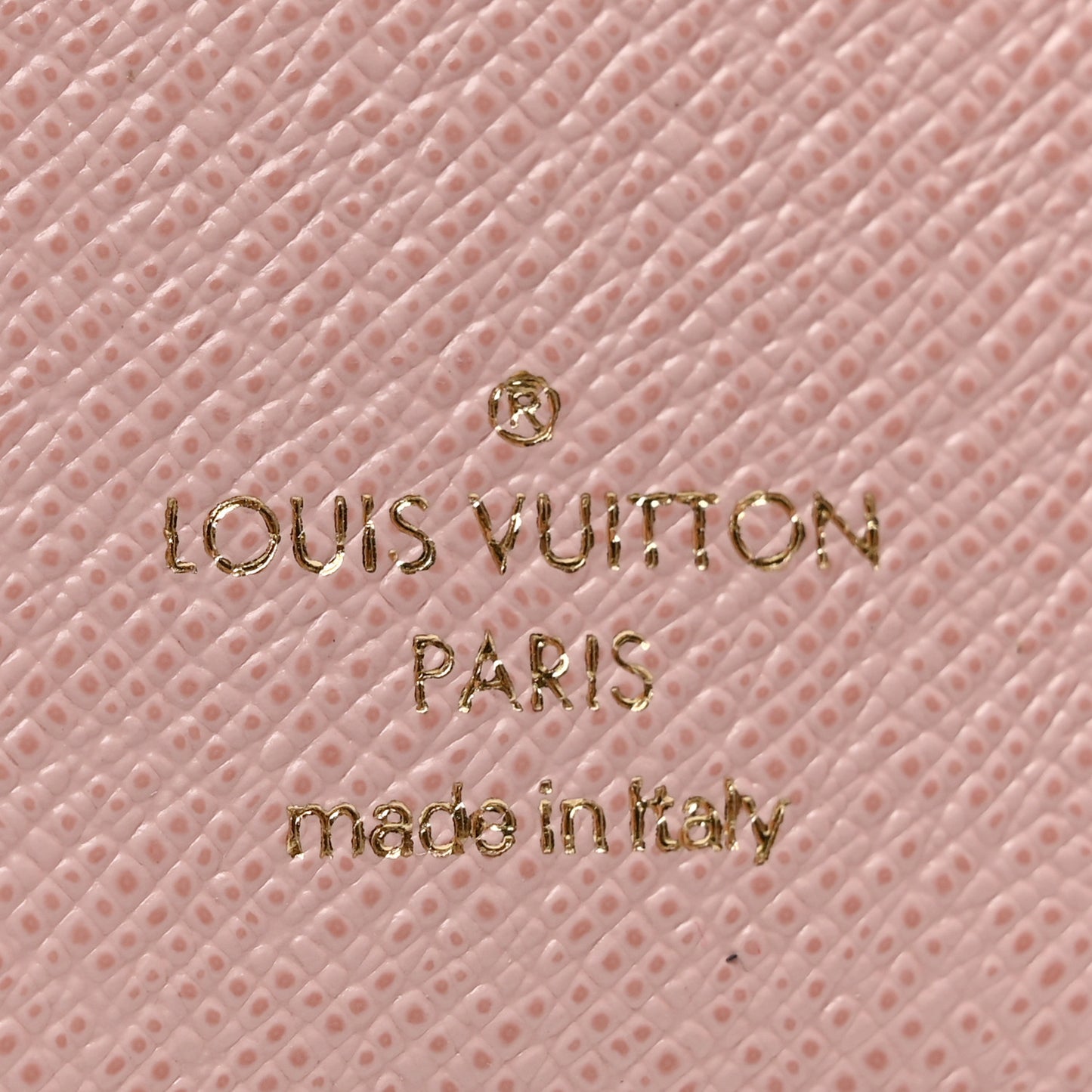 Monogram Lou Wallet Rose Ballerine