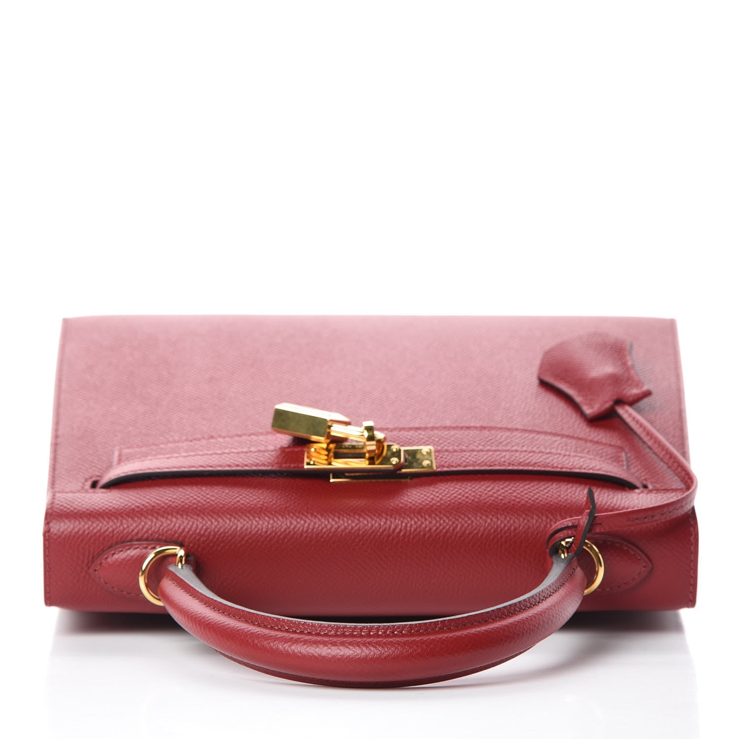 Hermes Epsom Kelly Sellier 25 Rouge Grenat 14 of 39