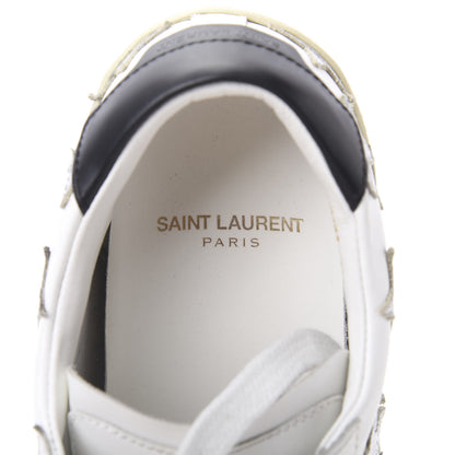 Saint Laurent Nappa Star Court Sneakers 36.5 Off White 7 of 12