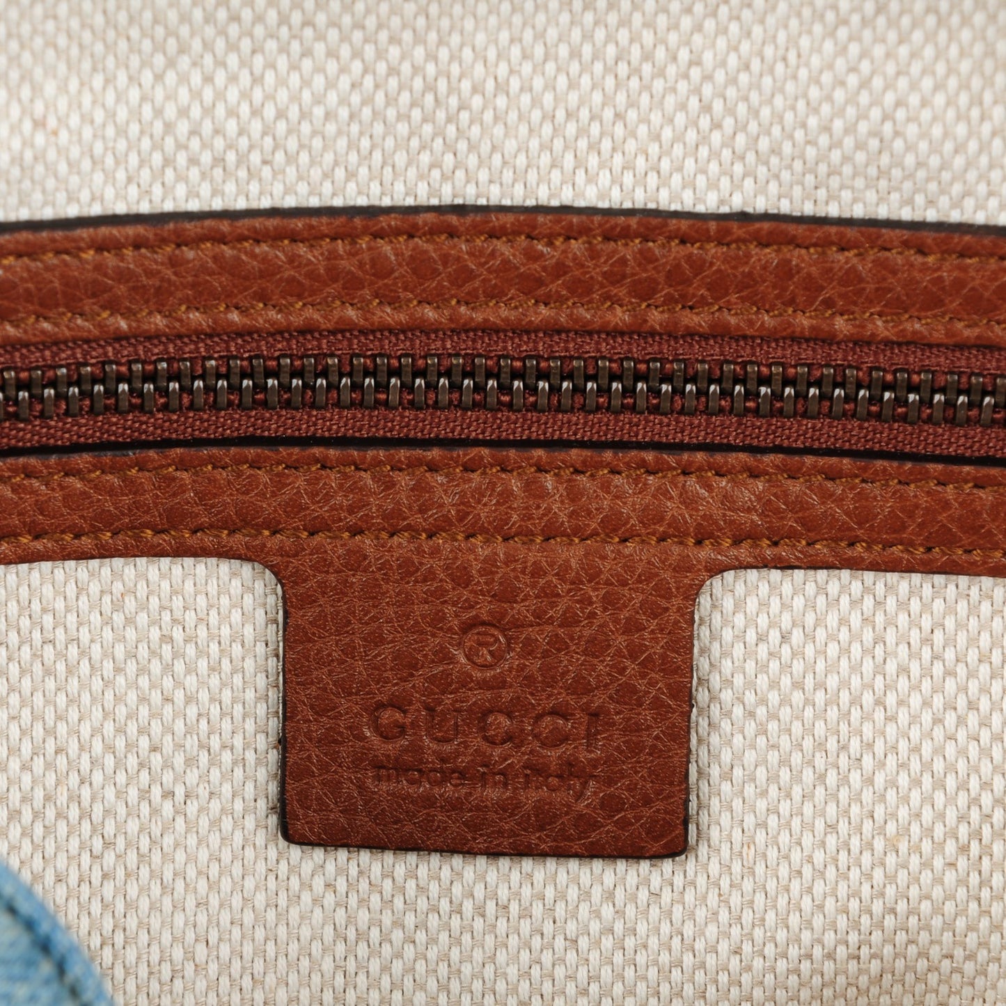 Denim Small Soho Bowler Blue
