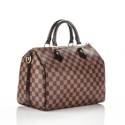 Louis Vuitton Damier Ebene Speedy Bandouliere 30 3 of 7