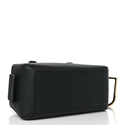 Delvaux Taurillon Soft Mini Cool Box Satchel Black 4 of 9