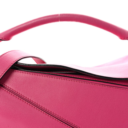 Loewe Calfskin Medium Puzzle Bag Fuchsia 7 of 9