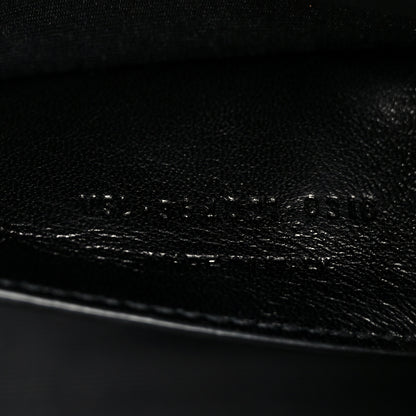 Saint Laurent Grain De Poudre Medium Classic Monogram Kate Satchel Black Black 8 of 11