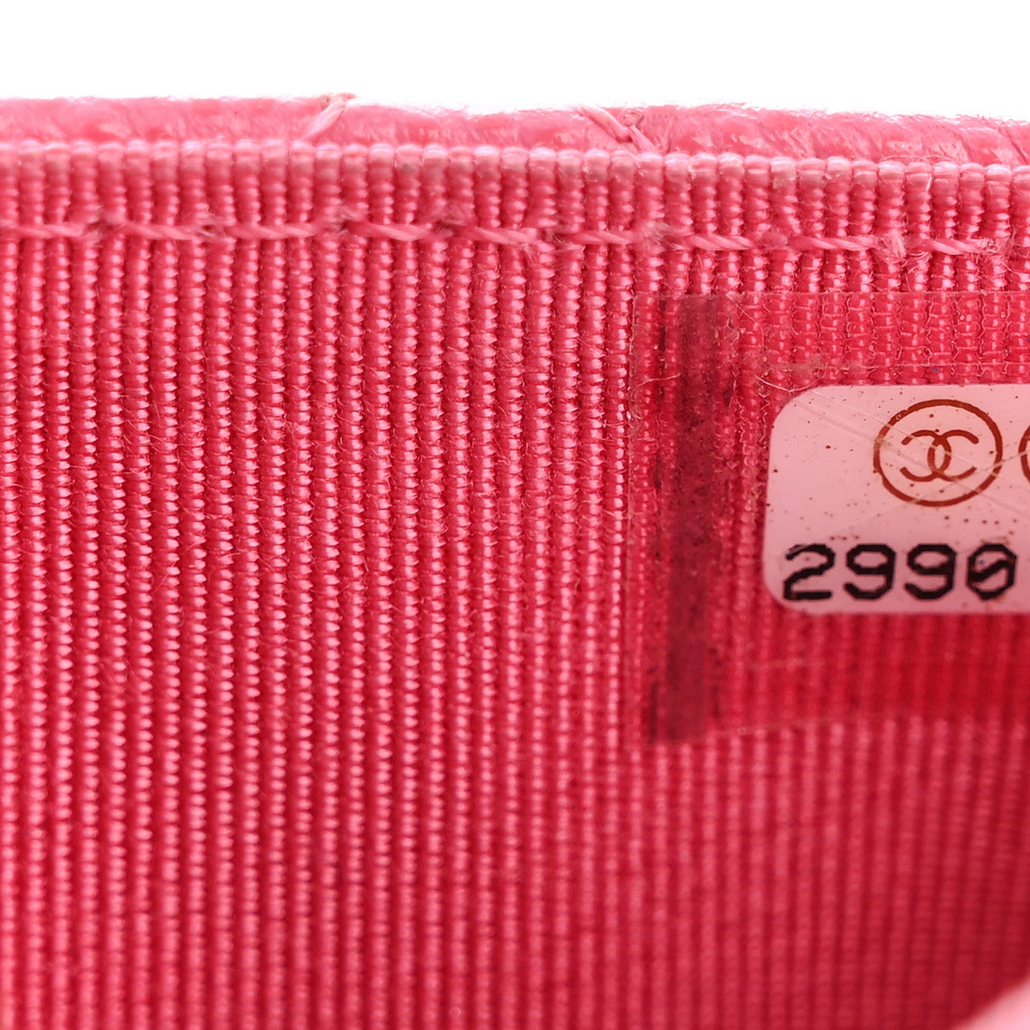 Chanel Caviar Quilted Flap Card Holder Wallet Pink 9 of 12