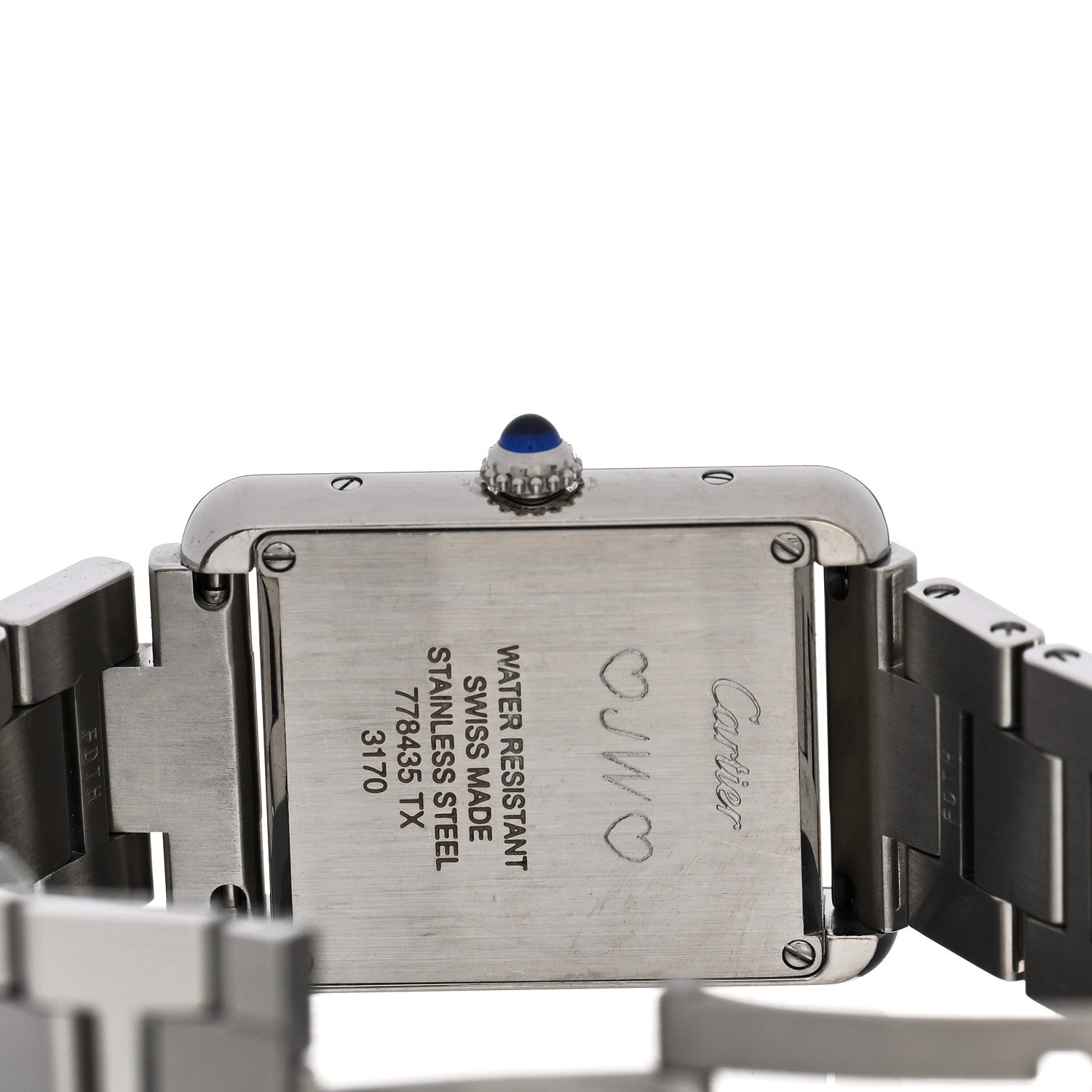 Cartier Stainless Steel 24mm Tank Solo Quartz Watch 4 of 5