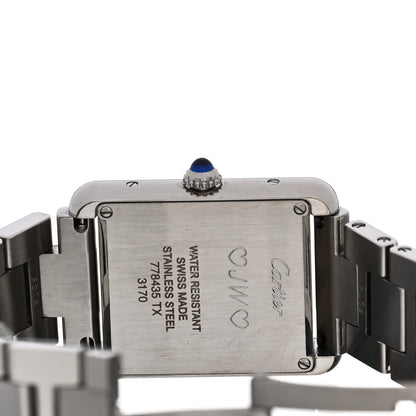 Cartier Stainless Steel 24mm Tank Solo Quartz Watch 4 of 5