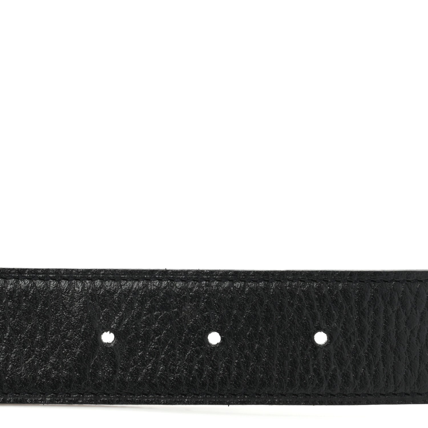 Hermes Ardennes Courchevel H Belt 65 Black Gold 3 of 10