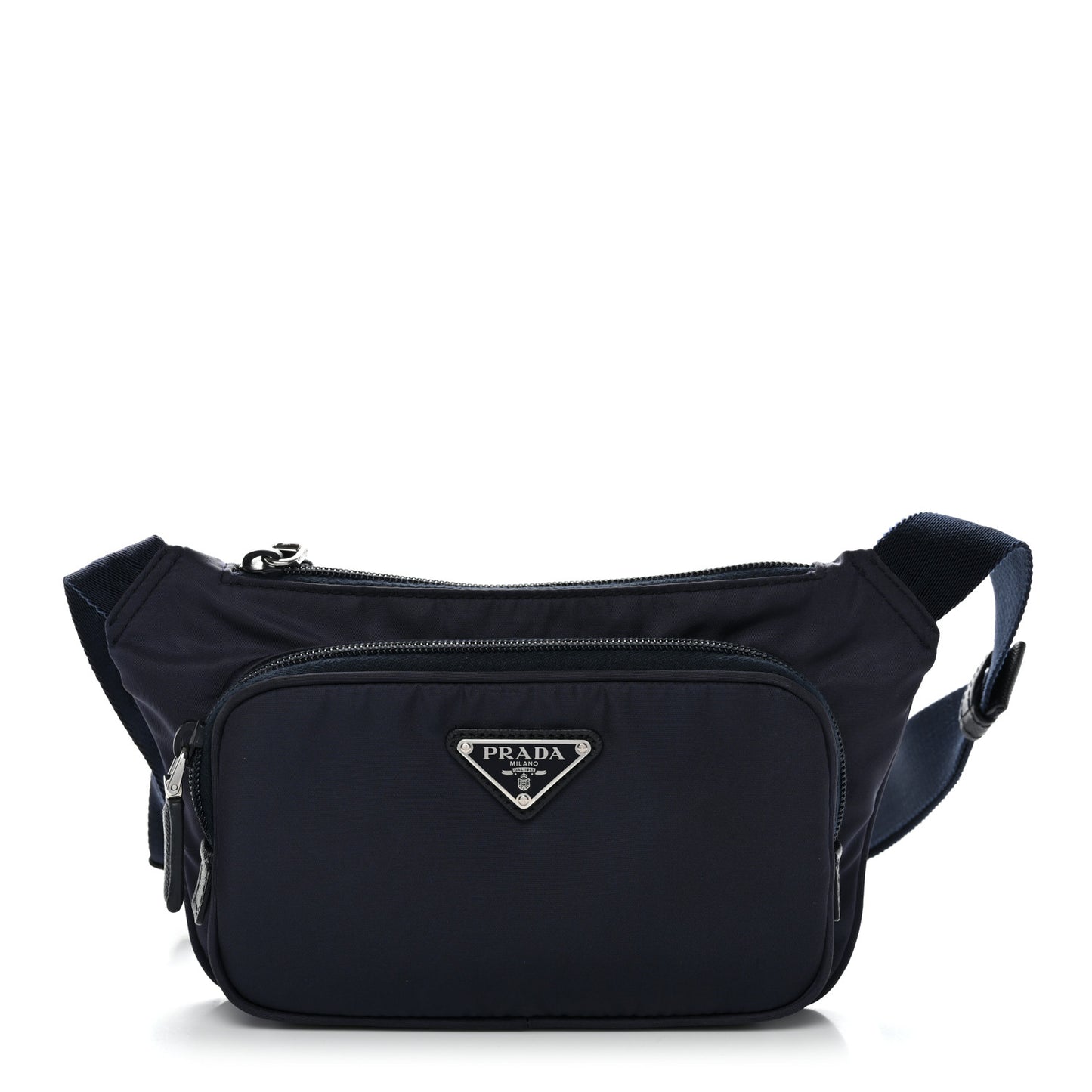 Re-Nylon Saffiano Belt Bag Navy