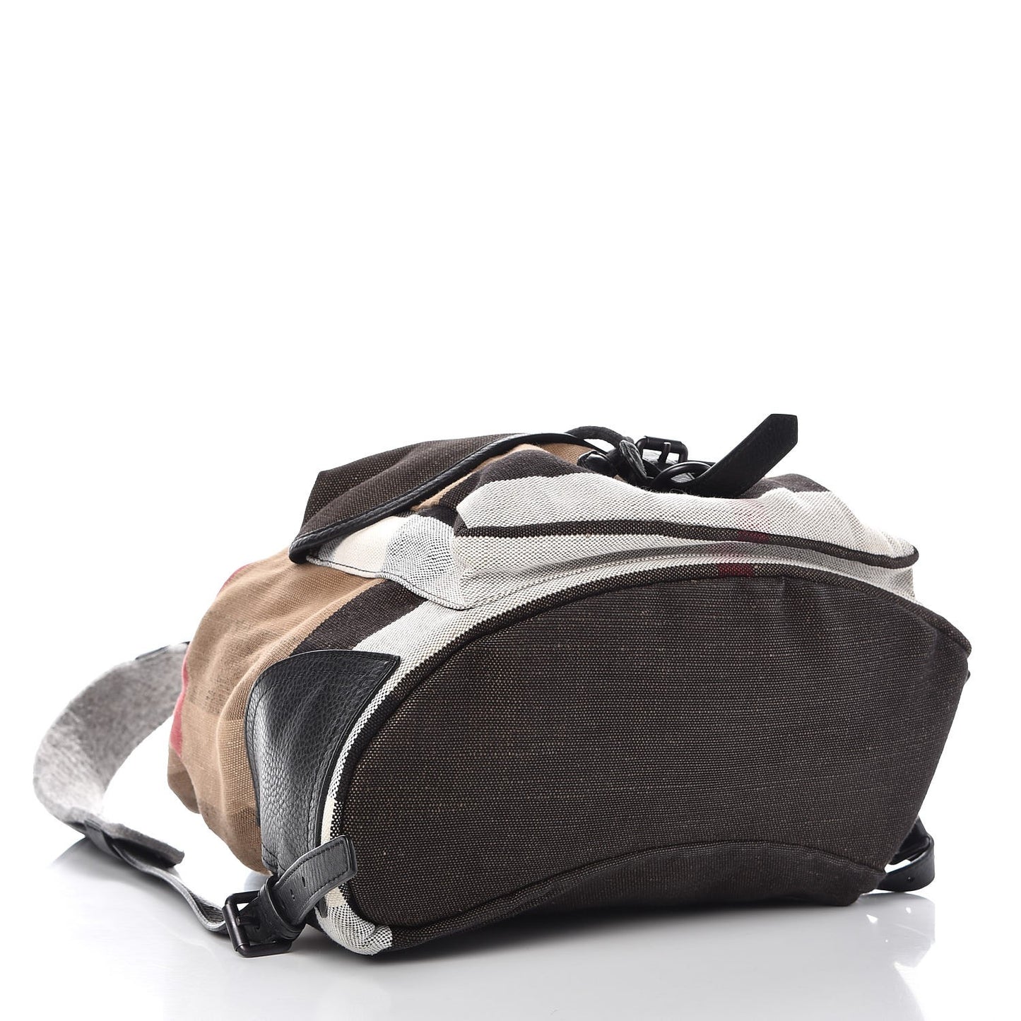Canvas Mega Check Korbin Backpack Camel