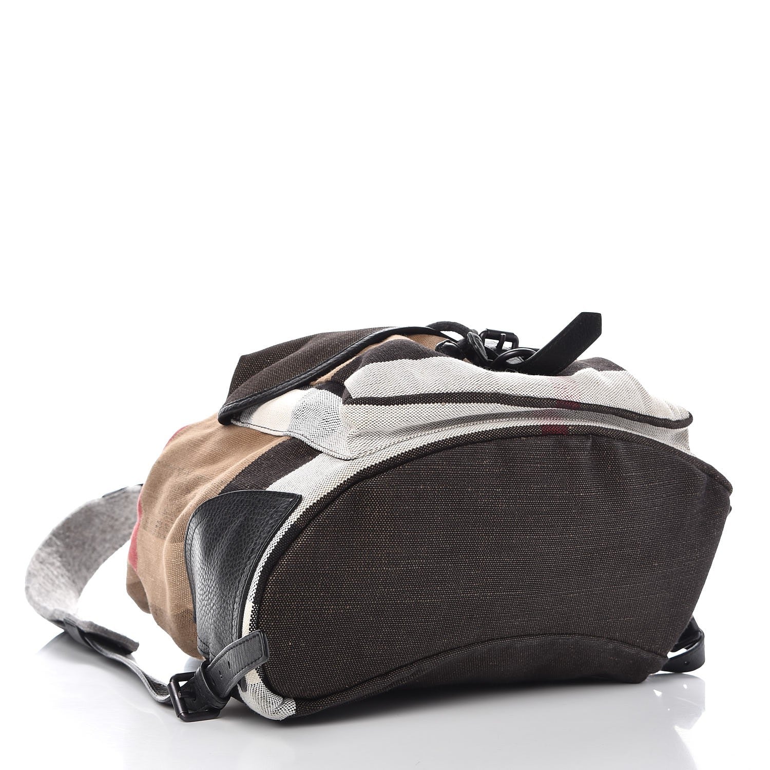 Burberry Canvas Mega Check Korbin Backpack Camel 4 of 6