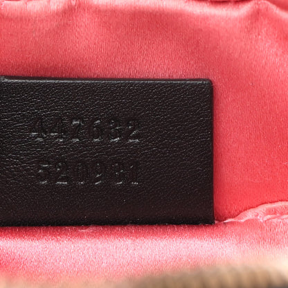Gucci Velvet Matelasse Small GG Marmont Chain Shoulder Bag Black 7 of 12