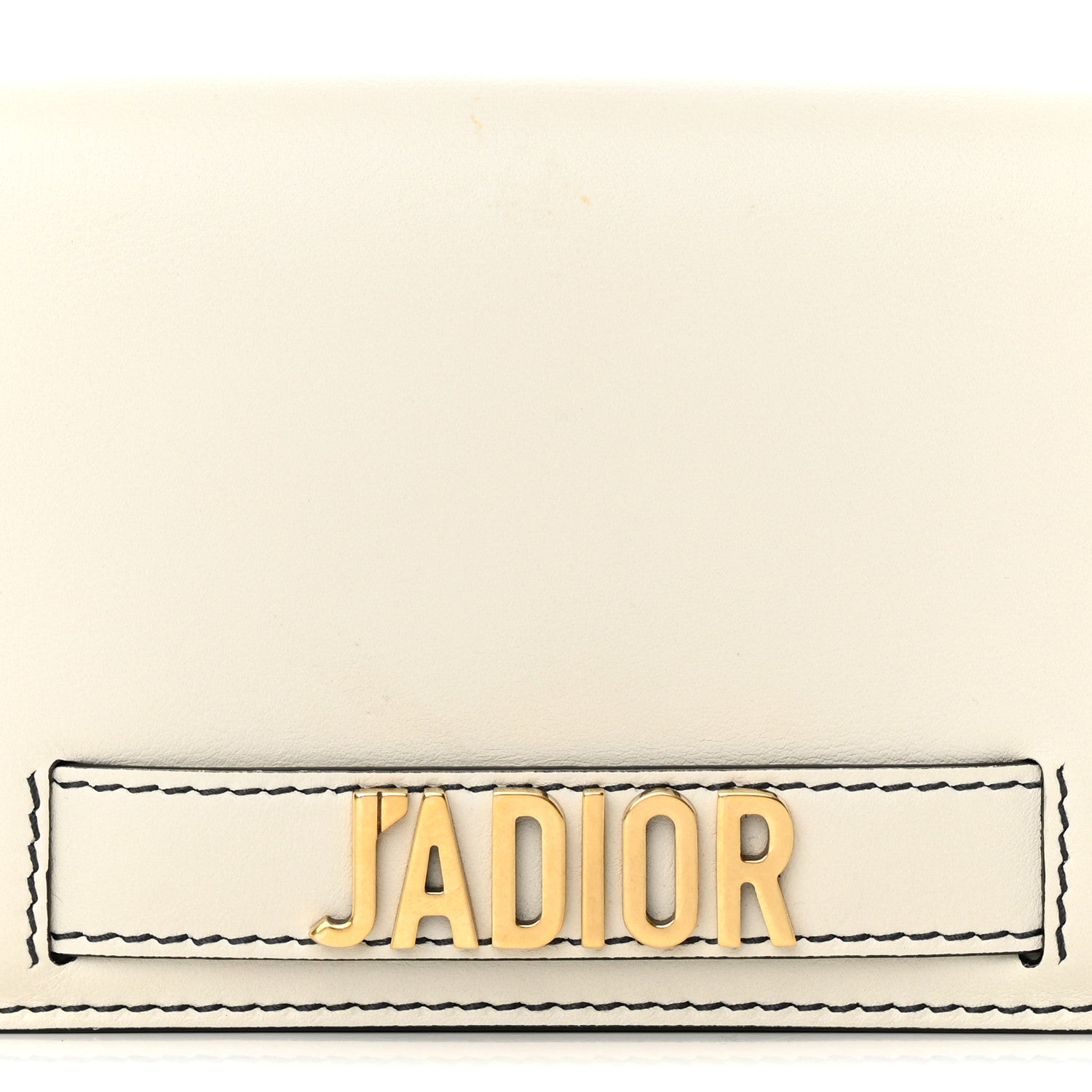 Christian Dior Calfskin J'Adior Wallet on Chain Pouch Off White 7 of 17