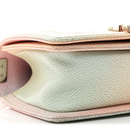 Chanel Caviar Quilted Small Rainbow Boy Flap Multicolor 8 of 9