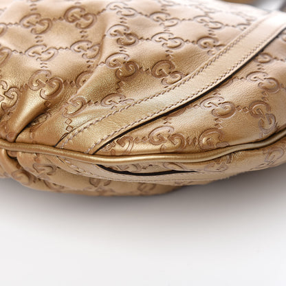 Gucci Guccissima Small D Ring Messenger Gold 9 of 10