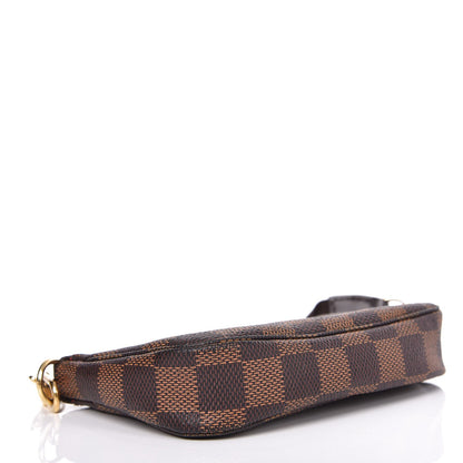 Louis Vuitton Damier Ebene Mini Pochette Accessories 4 of 9
