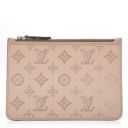 Louis Vuitton Mahina Girolata Zipped Pocket Galet 1 of 6