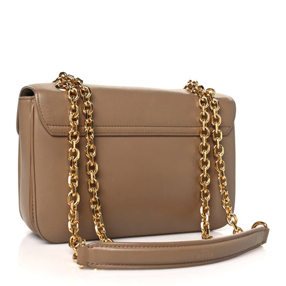 Celine Shiny Calfskin Medium C Bag Light Camel 3 of 11