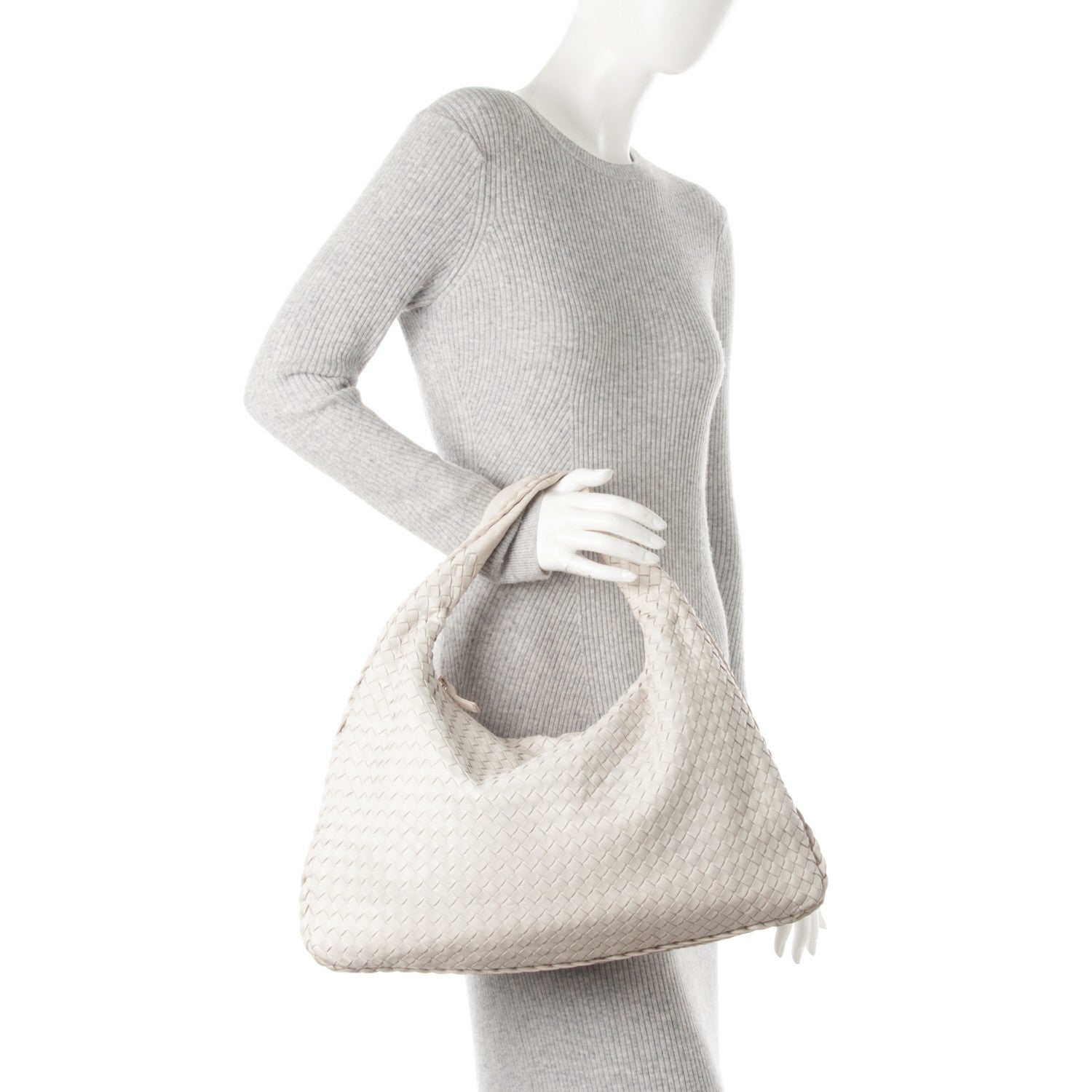 Bottega Veneta Nappa Intrecciato Large Veneta Hobo 2 of 8