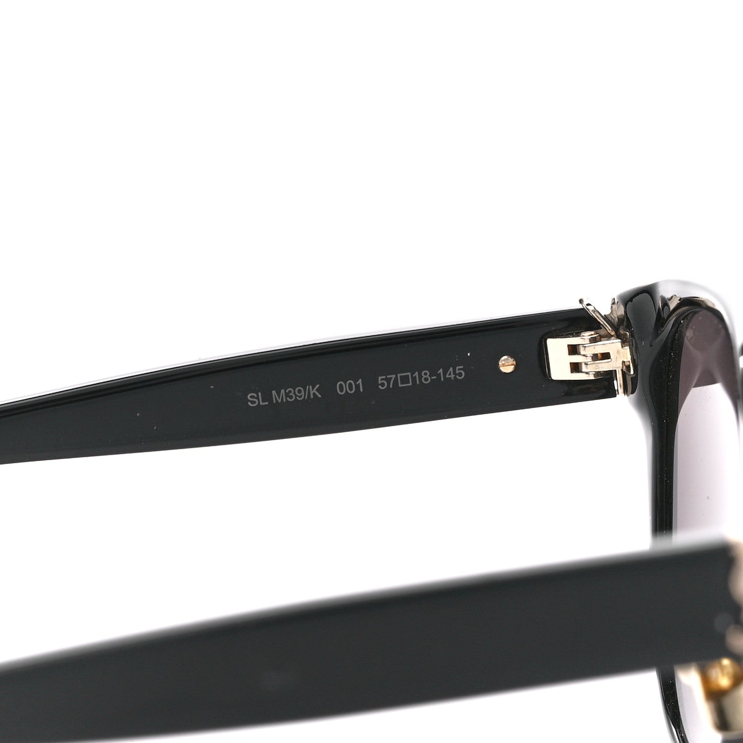 Saint Laurent SL M39/K Sunglasses Black 5 of 9