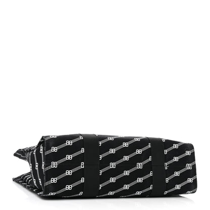 Balenciaga Canvas BB Monogram Tote Black 4 of 12