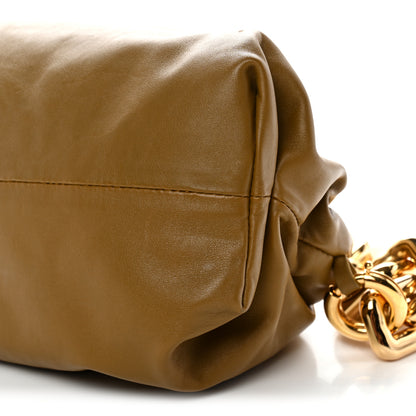 Bottega Veneta Calfskin The Pouch Chain Teak 10 of 10