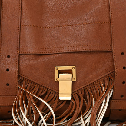 Proenza Schouler Lambskin Fringe PS1 Crossbody Pouch Dune 8 of 16