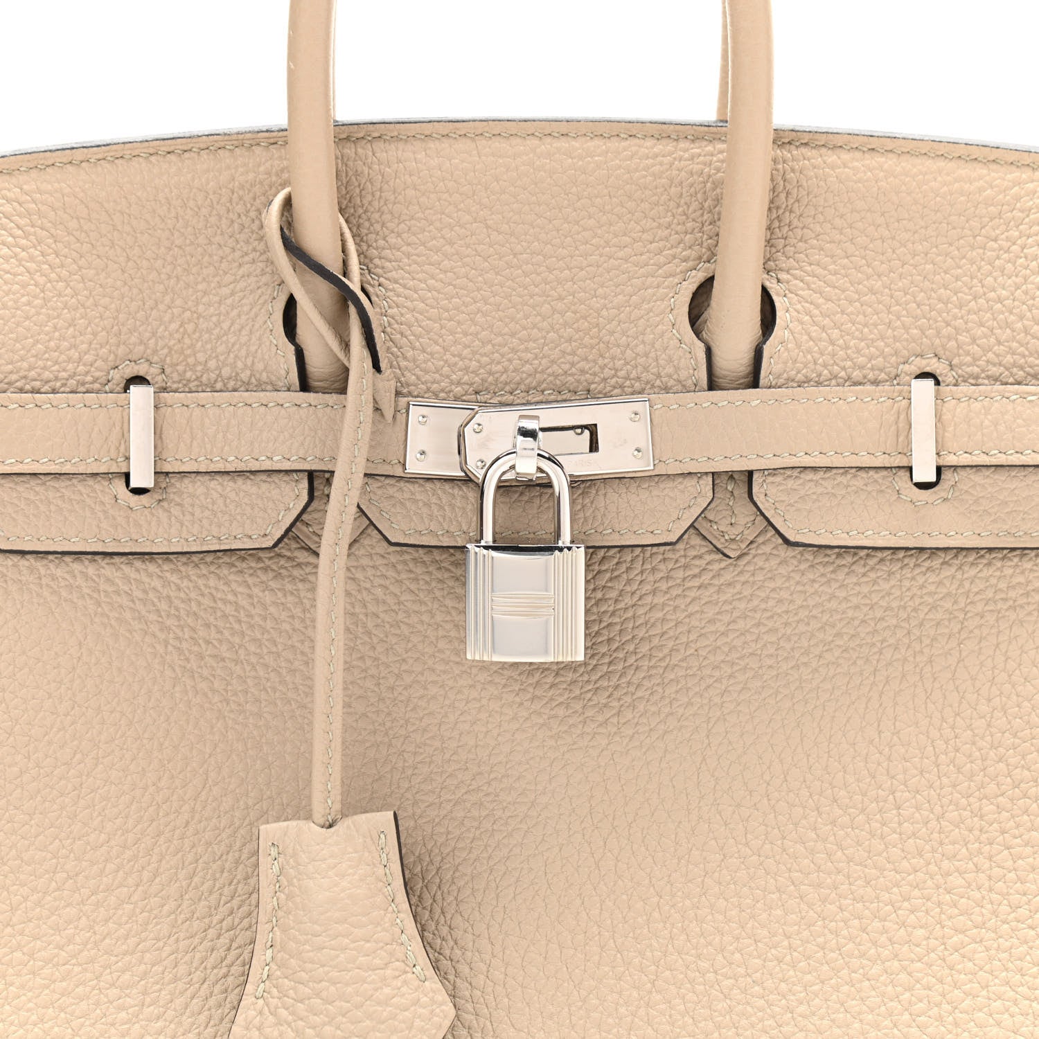 Hermes Togo Birkin 25 Gris Tourterelle 9 of 14
