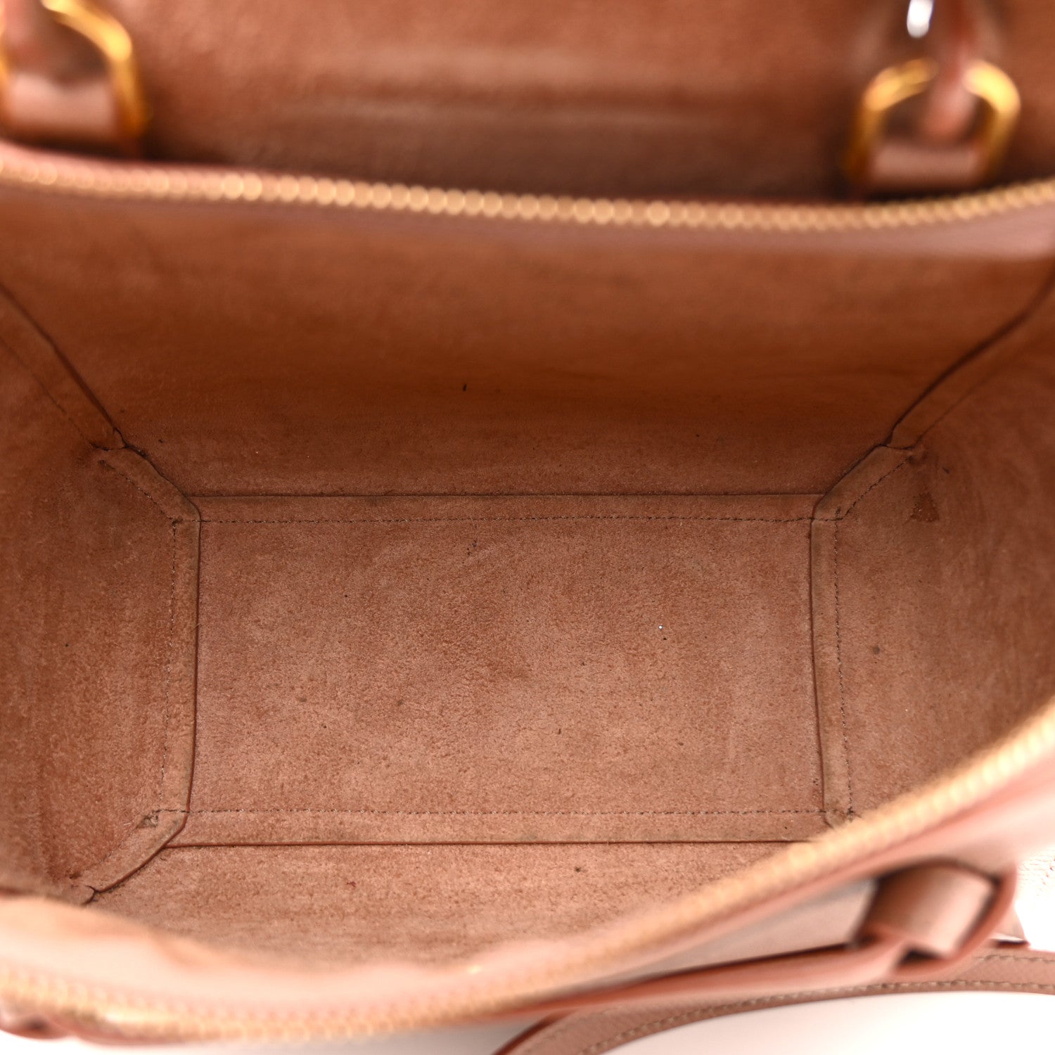 Celine Grained Calfskin Nano Belt Bag Dark Pink 5 of 21