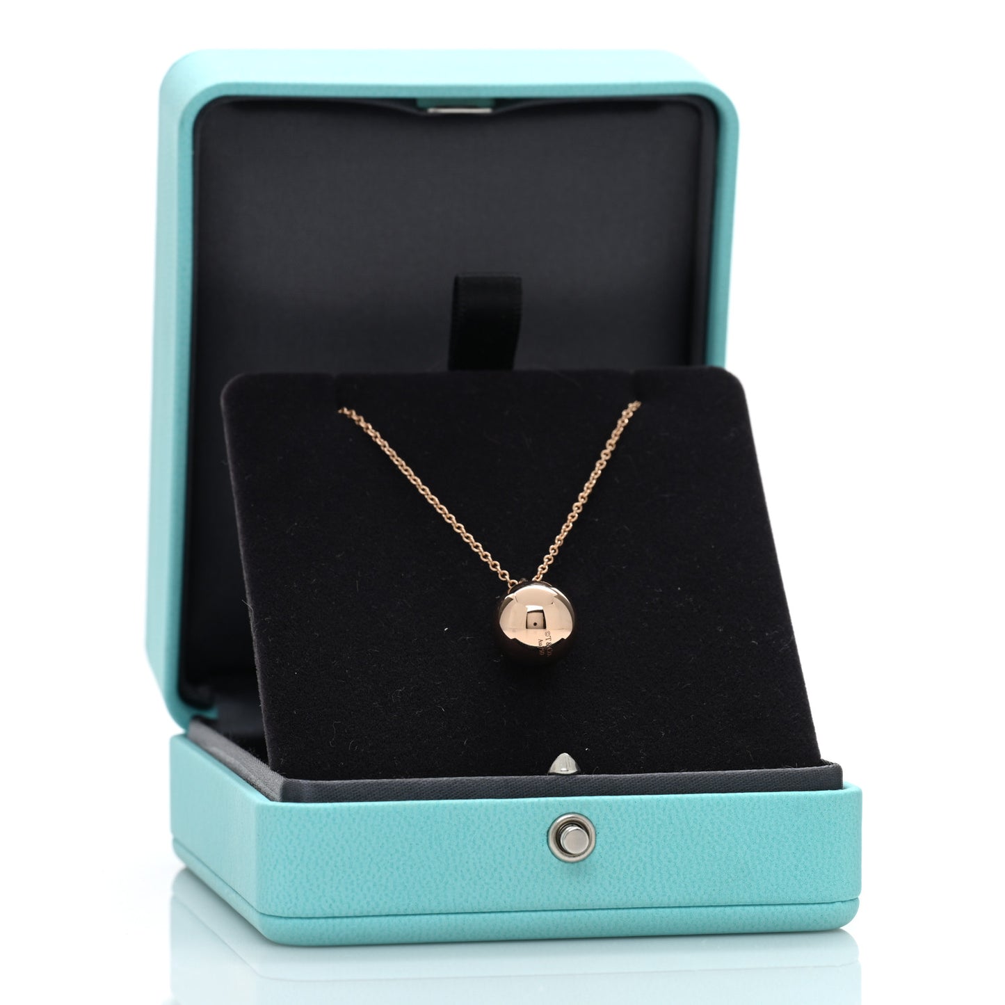 18K Rose Gold 8mm HardWear Ball Pendant Necklace