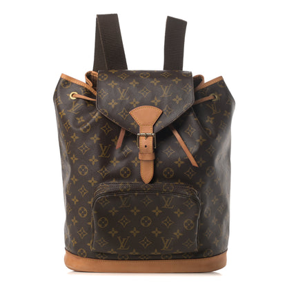 Louis Vuitton Monogram Montsouris GM Backpack 1 of 12