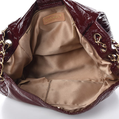Chanel Vinyl Medium Rock and Chain Flap Bordeaux 5 of 8
