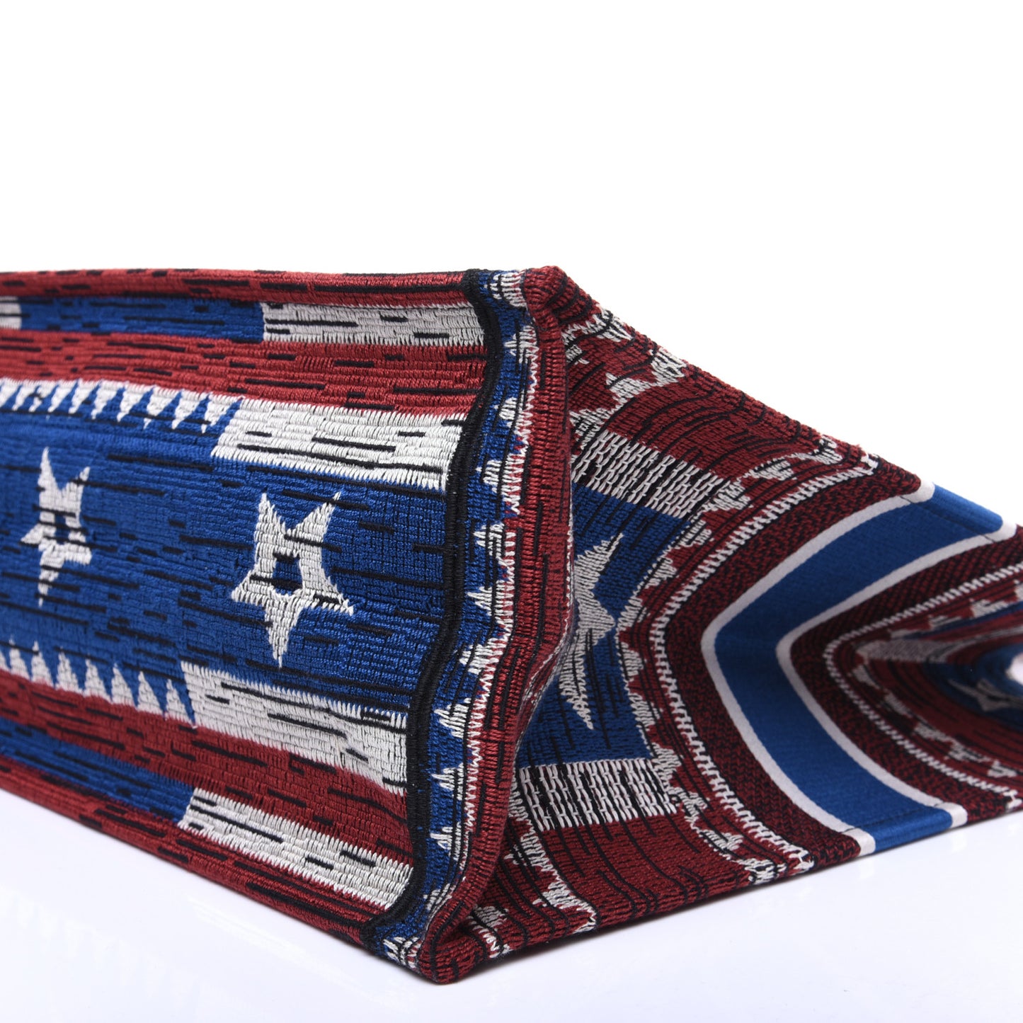 Canvas Embroidered Exclusive US Book Tote Multicolor