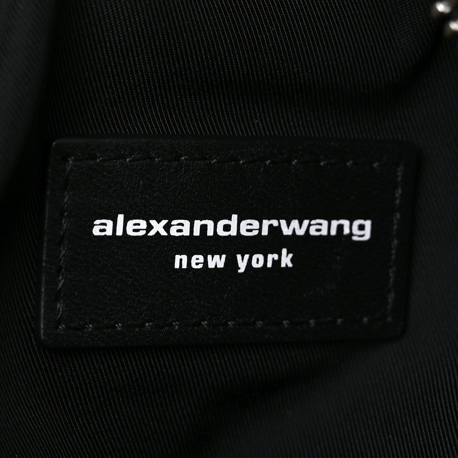 Alexander Wang Lambskin Mini Scrunchie Bag Black 6 of 9