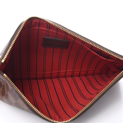 Louis Vuitton Damier Ebene Neverfull MM GM Pochette 5 of 9