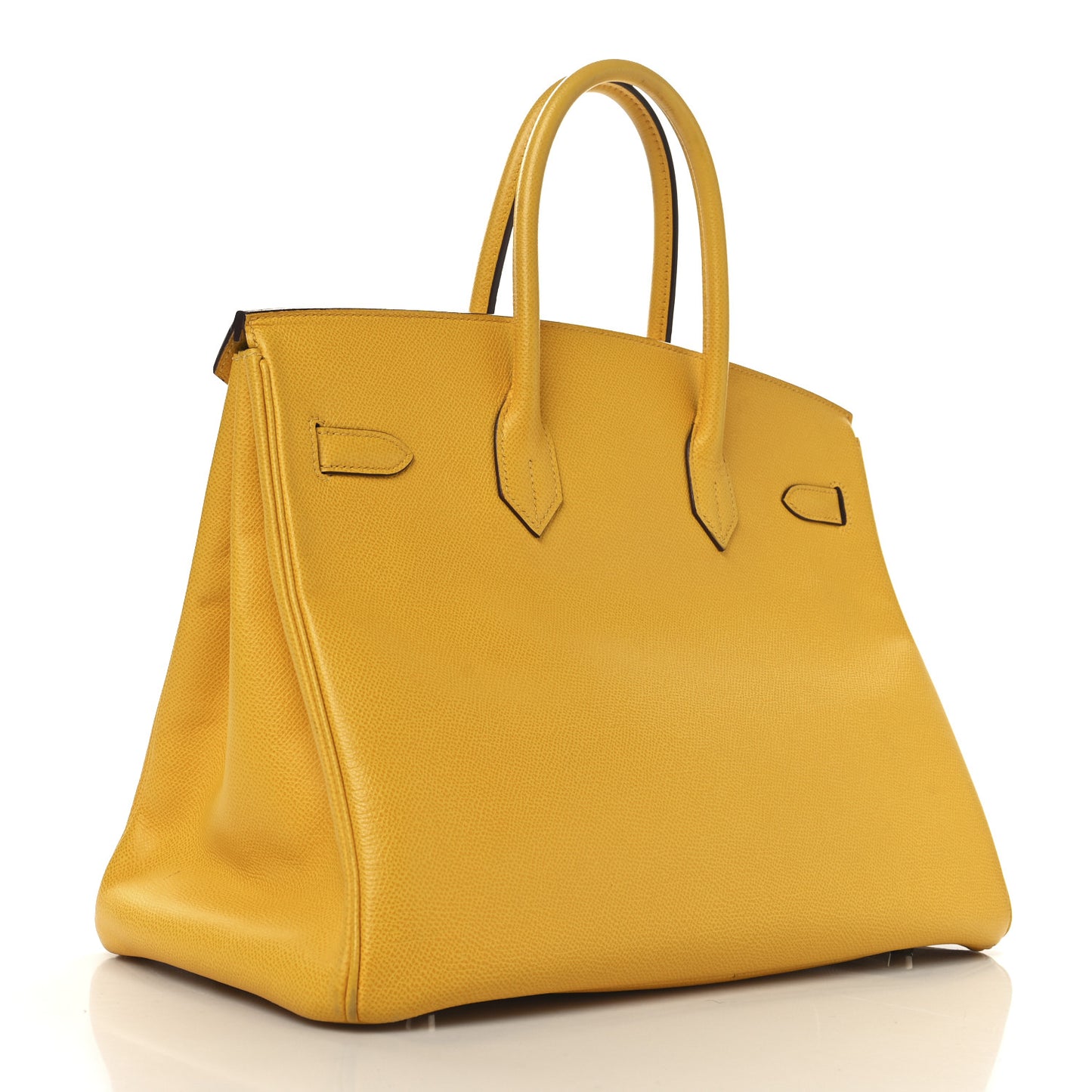 Epsom Birkin 35 Jaune