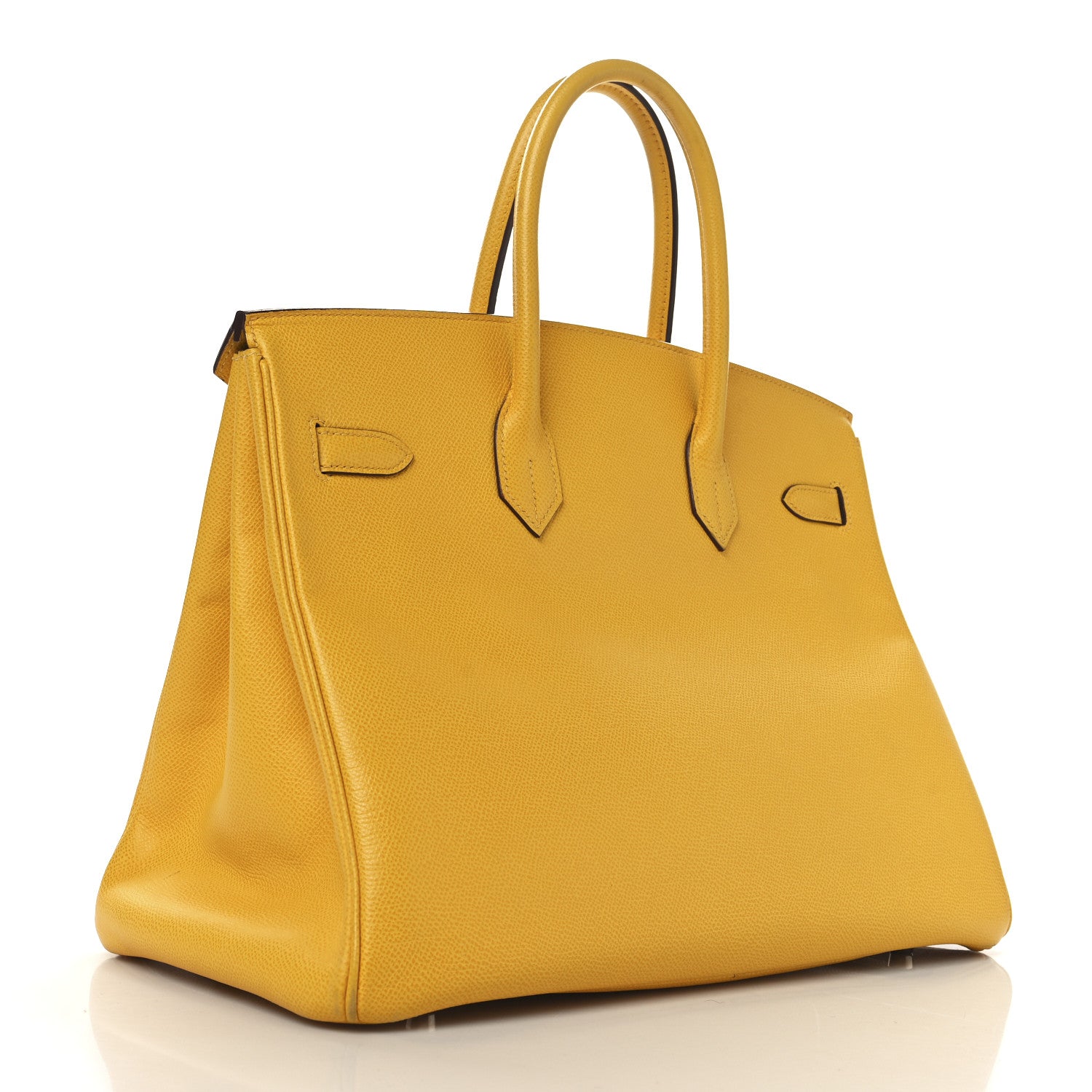 Hermes Epsom Birkin 35 Jaune 3 of 17