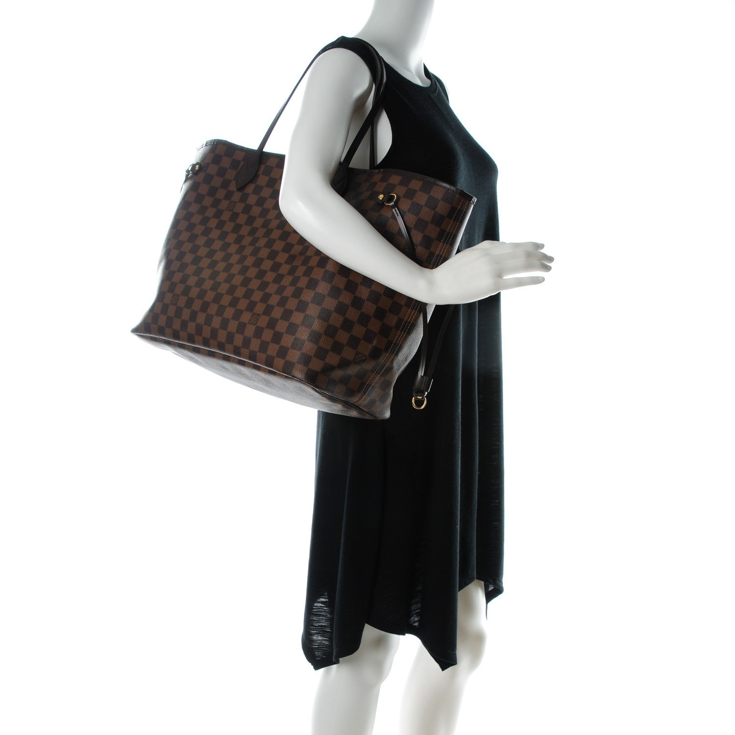 Louis Vuitton Damier Ebene Neverfull GM 2 of 9