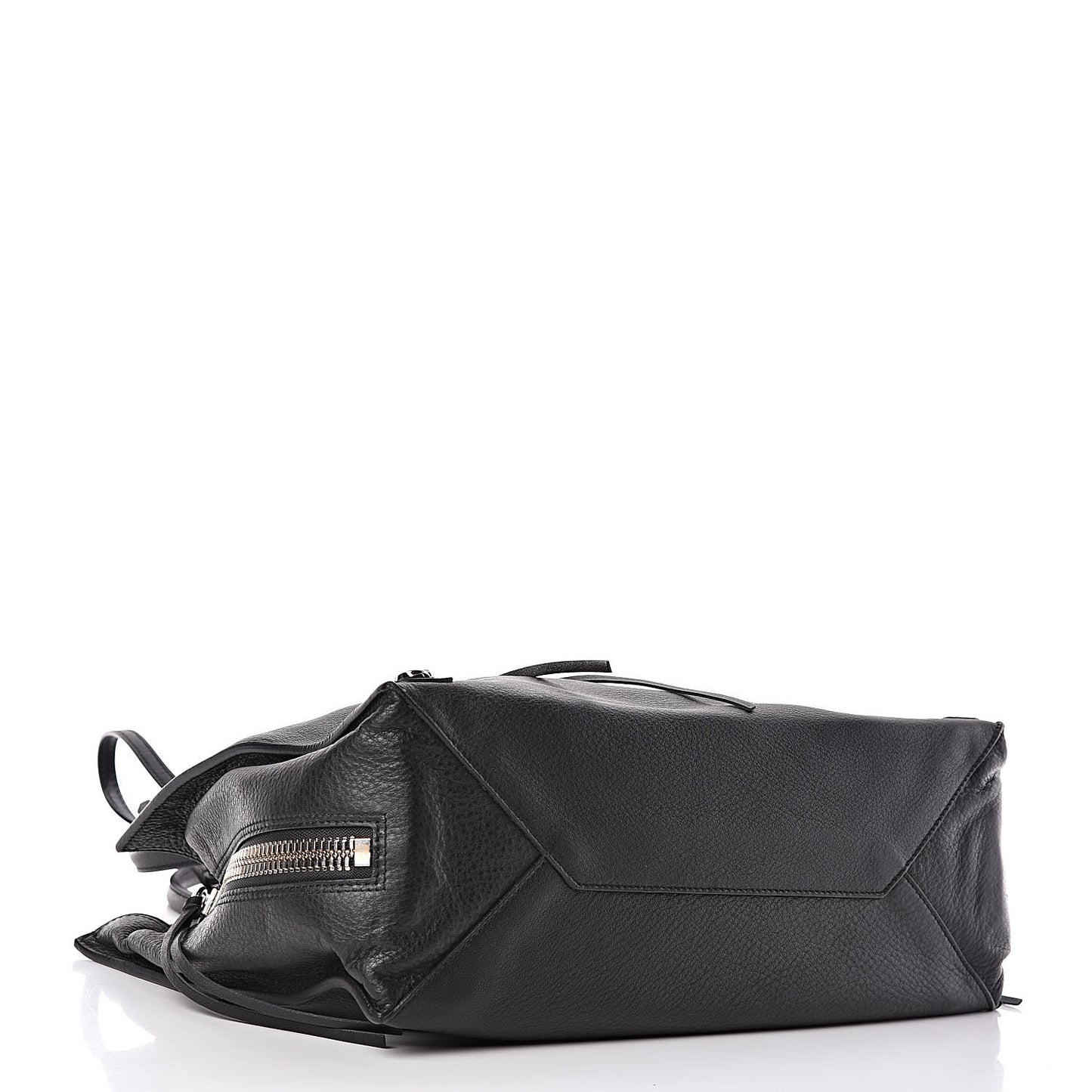Veau Papier B4 Zip Around Tote Black