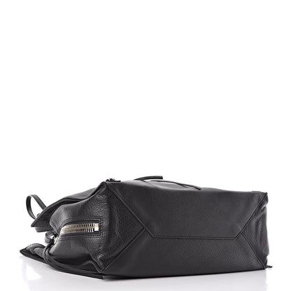 Balenciaga Veau Papier B4 Zip Around Tote Black 5 of 10