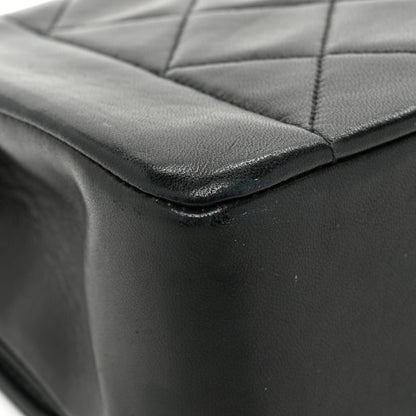 Chanel Lambskin Quilted Small Single Flap Black 14 of 17