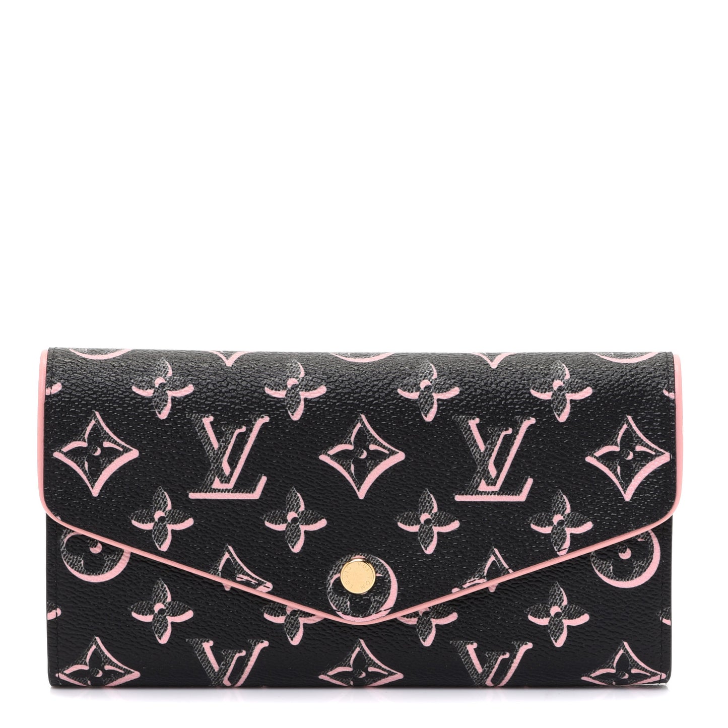 Monogram Fall For You Sarah Wallet Black