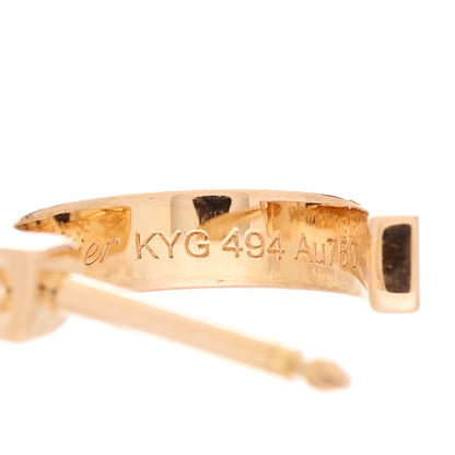 Cartier 18K Pink Gold Small LOVE Hoop Earrings 5 of 7