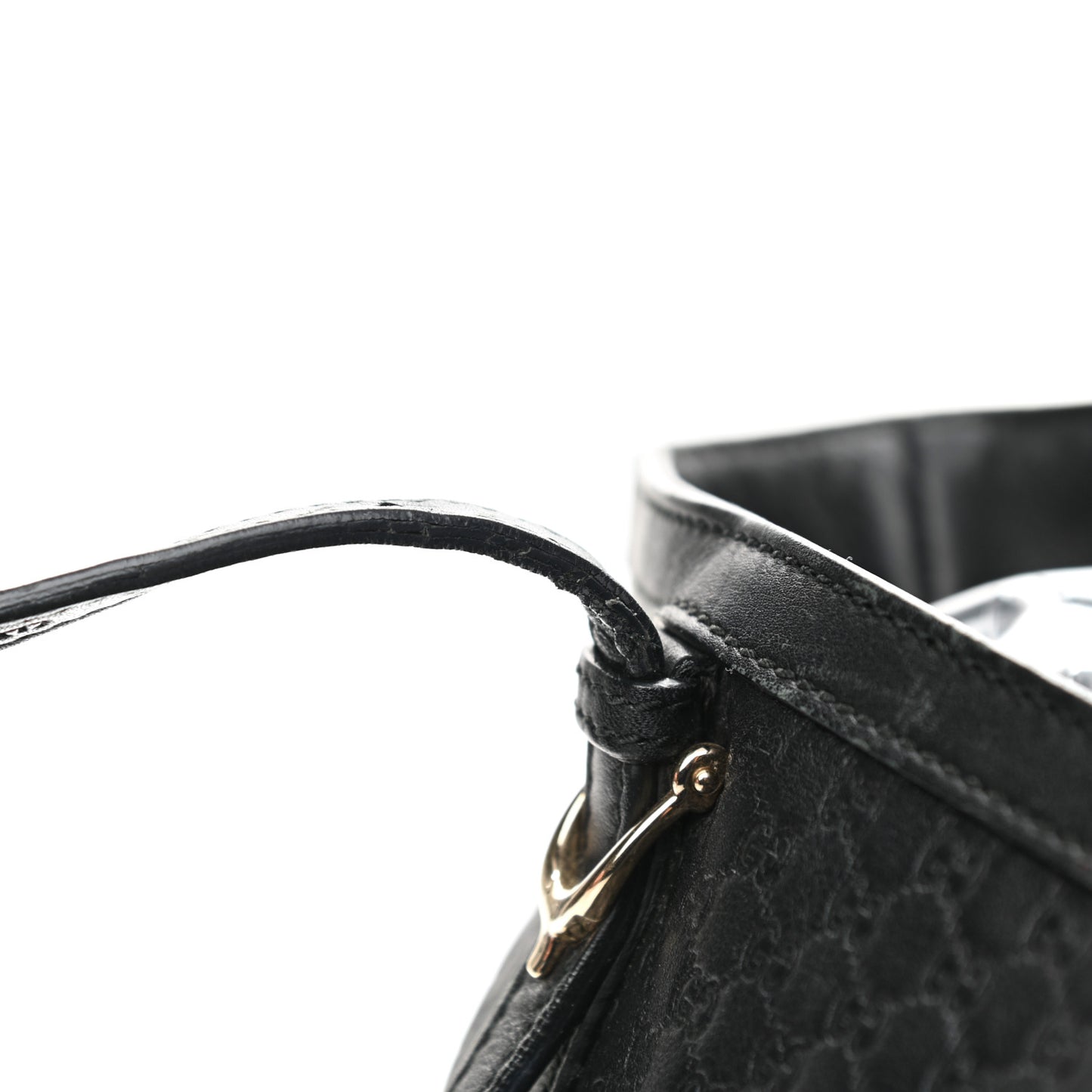 Microguccissima Medium Nice Tote Black