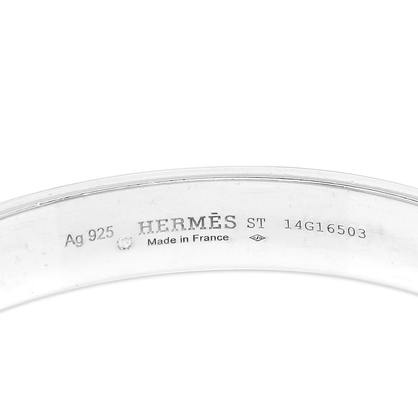 Sterling Silver PM Collier De Chien Bracelet ST