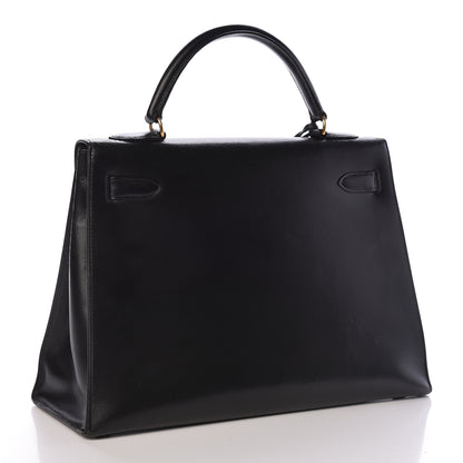 Hermes Box Kelly Sellier 32 Black 3 of 31