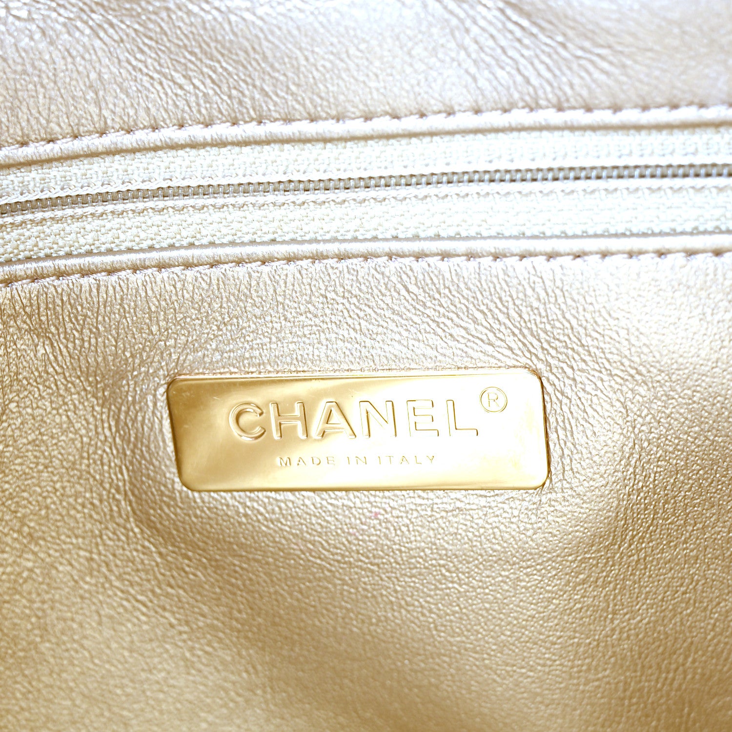 Chanel Lambskin Quilted All About Chains Hobo White 6 of 10