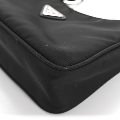 Prada Tessuto Nylon Mini Re-Edition 2000 Bag Black 12 of 14