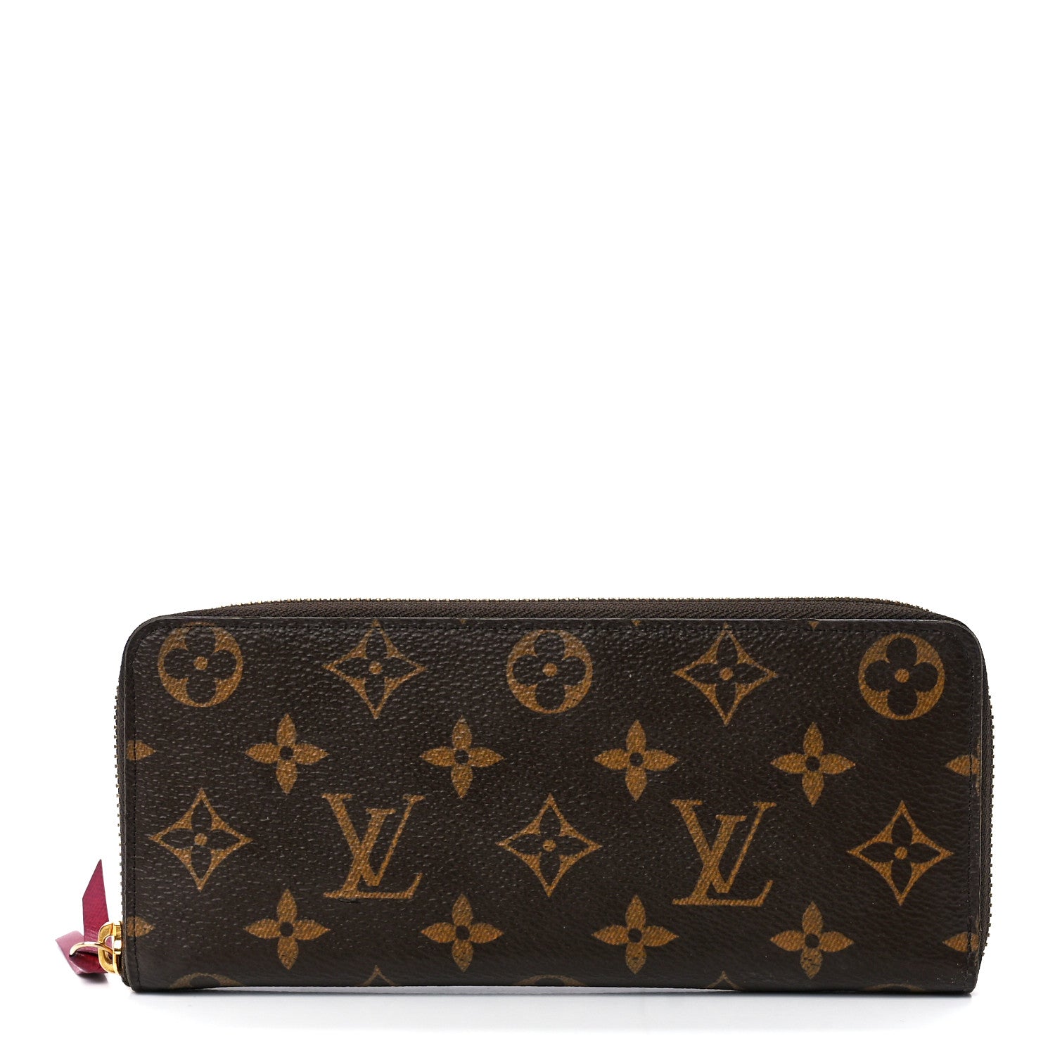 Louis Vuitton Monogram Clemence Wallet Fuchsia 1 of 12